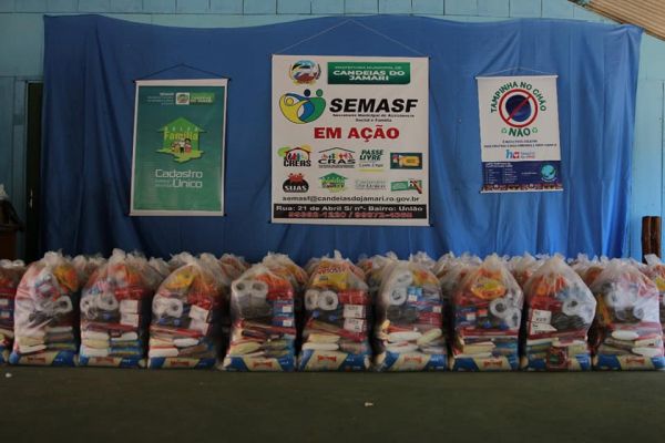 Prefeitura inicia a distribuição de cestas básicas para mais de 2 mil famílias carentes