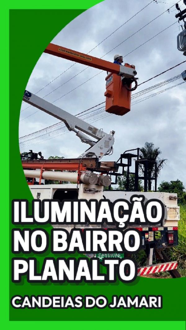 Iluminação pública concluída no bairro Planalto