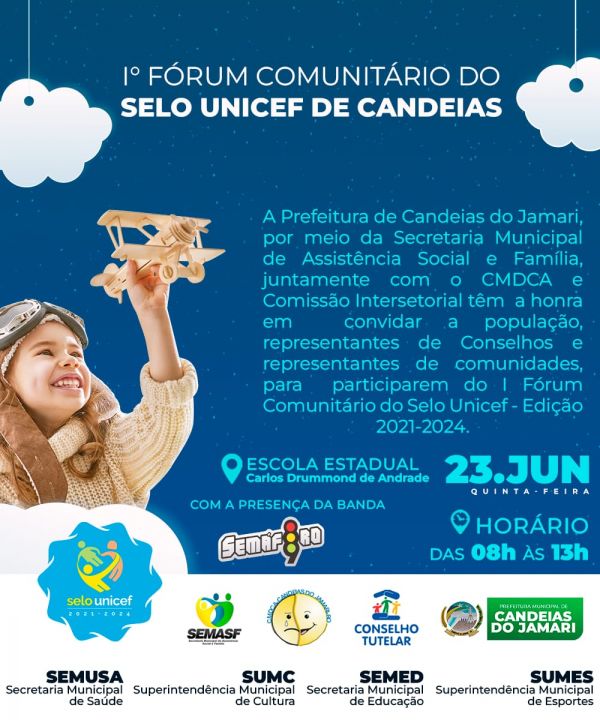 Comissão realiza reunião para articular realização do 1º Fórum do Selo Unicef em Candeias do Jamari