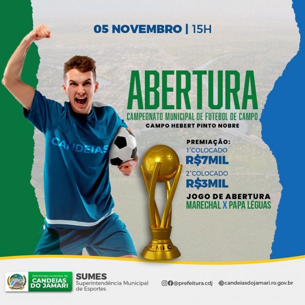 Confira a agenda de competições municipais que a SUMES vai realizar neste final de semana