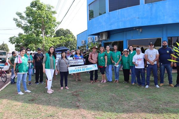 SEMASF abre atividades em celebração a Semana do Idoso com caminhada