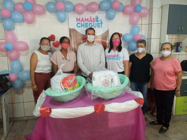 SEAS realiza entrega kits enxovais do “Programa Mamãe Cheguei” para a Prefeitura