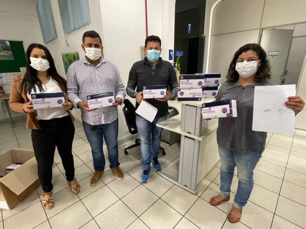 Candeias do Jamari recebe repasse de testes rápidos para covid-19