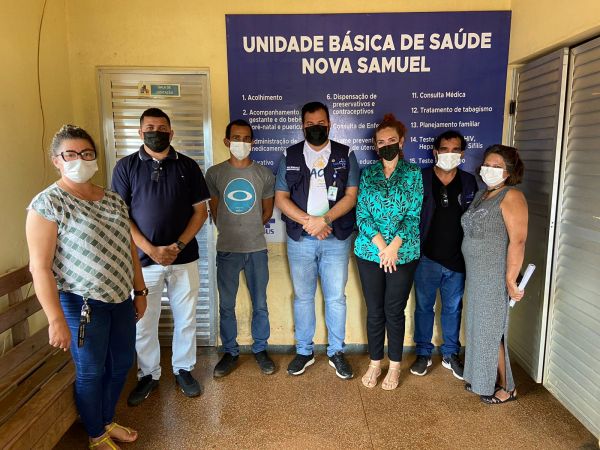 Prefeito acompanha visita técnica do Ministério da Saúde nas UBS do município