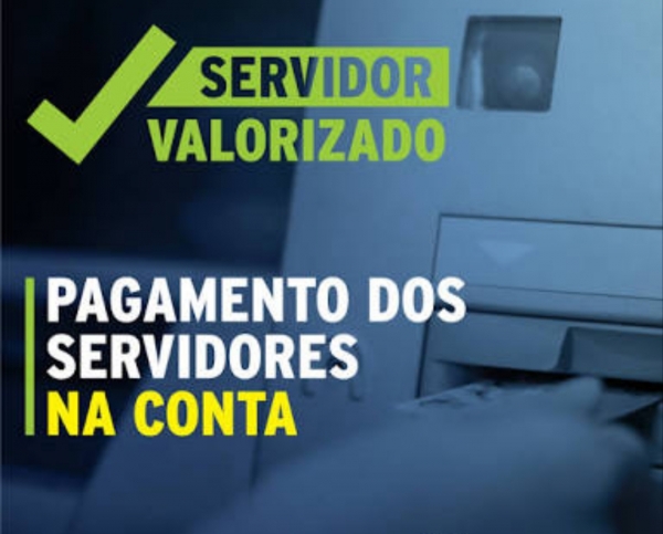 Prefeito anuncia pagamento antecipado dos servidores públicos