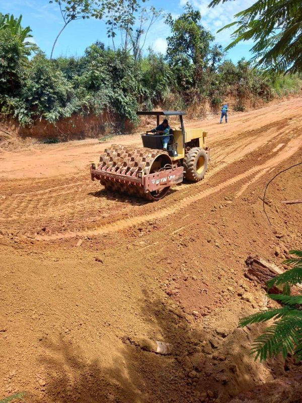 Estradas: SEMOB substitui ponte de madeira por tubo armco na linha LP35