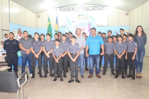 Polícia Militar Mirim é lançado em Candeias do Jamari