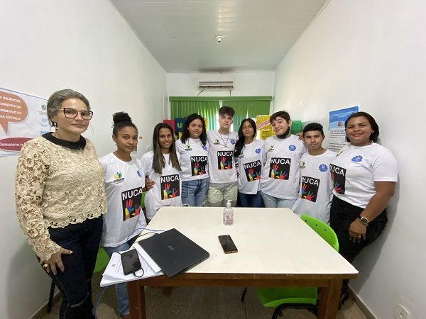 Adolescentes participam ativamente do NUCA