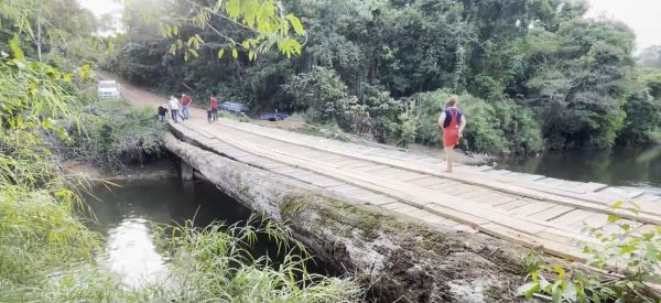 SEMOB: Equipe de pontes fará a reforma da ponte da Linha 27