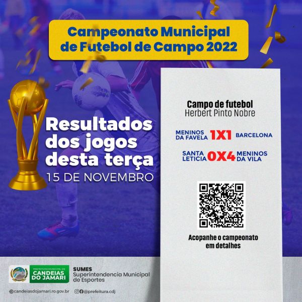 Meninos da Vila vencem o Santa Letícia por 4 x 0 no campeonato municipal