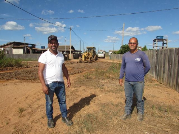 Prefeitura inicia recuperação de ruas na Vila Samuel