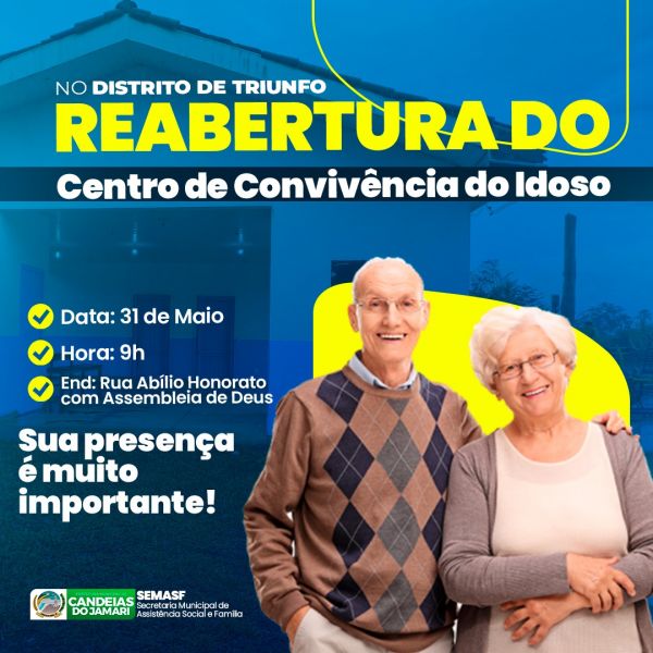 Triunfo vai ganhar um novo Centro de Convivência do Idoso