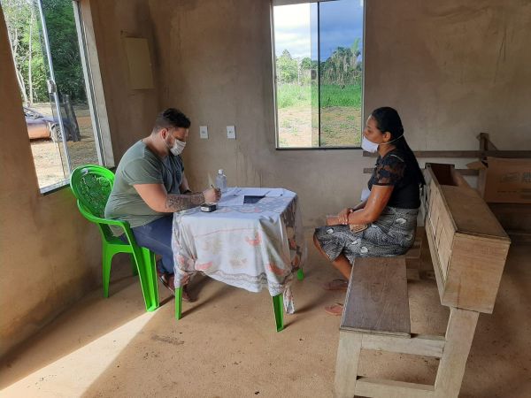 Semusa em ação atende comunidade rural da Linha 01 no Flor do Candeias