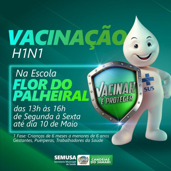 Vacina contra a gripe vai até 10 de maio para crianças, grávidas, puérperas e pessoal da saúde