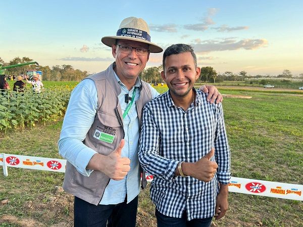 Governador Marcos Rocha e prefeito Valteir Queiroz