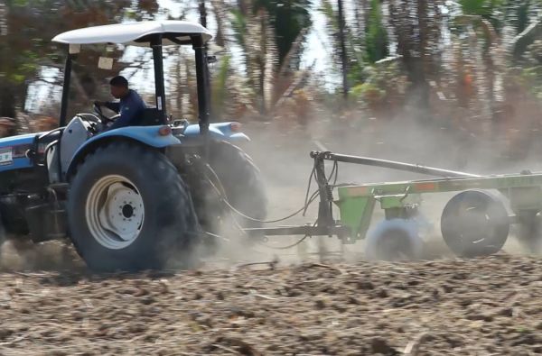 Para fomentar agricultura, Prefeitura oferece serviço de gradeamento de terras