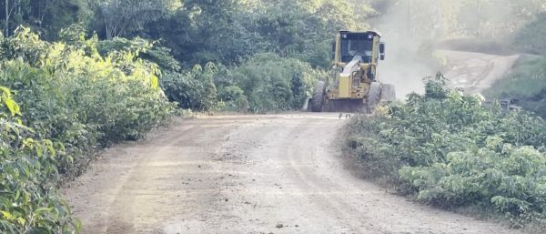 SEMOB: Iniciam os serviços de patrolamento na Linha 43