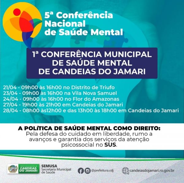 Semusa realiza 1° Conferência Municipal de Saúde