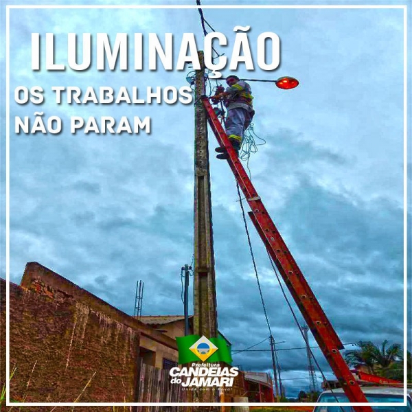 Prefeitura inicia recuperação de iluminação pública da cidade