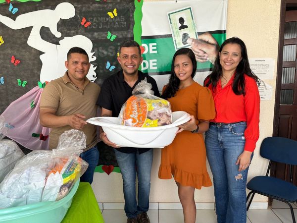 Semasf realiza entrega de Kits do Programa “Mamãe Cheguei”