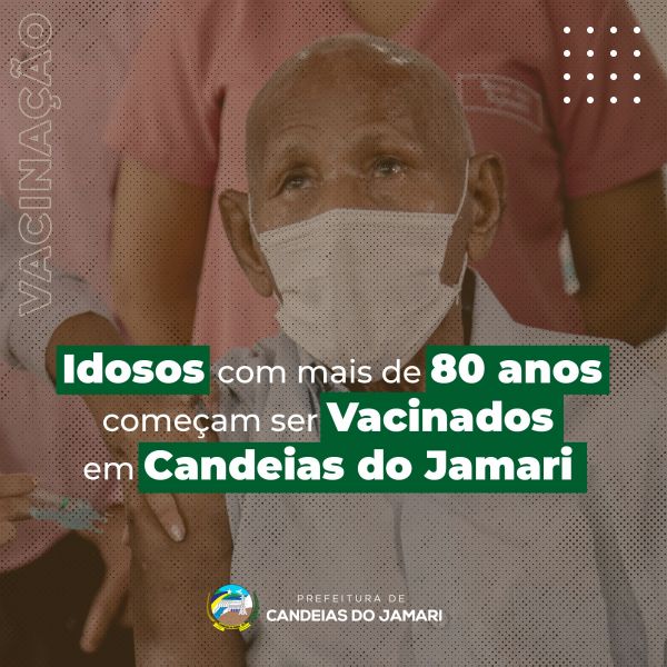 Prefeitura inicia vacinação dos Idosos